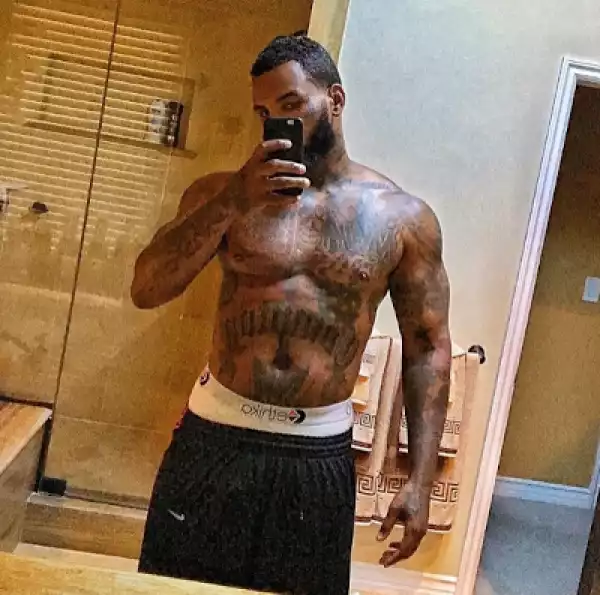 Rapper The Game shows off his toned body in new photo